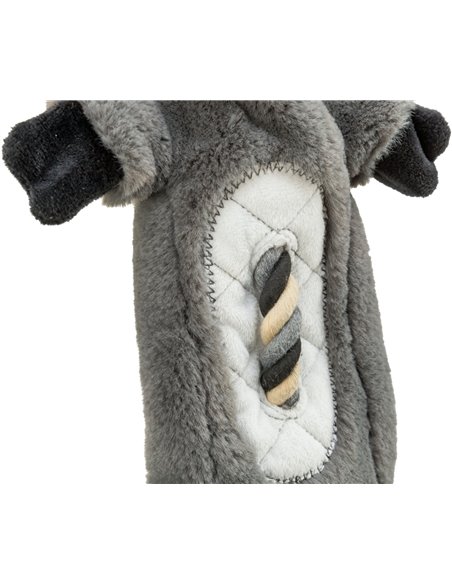 Jucarie Pentru Caini, Magar, Plus/Sfoara, Cu Sunet, 66 cm, 36099