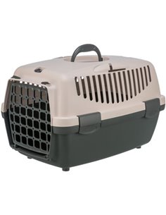 Cusca De Transport, Capri 1, XS: 32x31x48 cm, Pana la 6 kg, Gri Inchis/Roz Pal, 39818