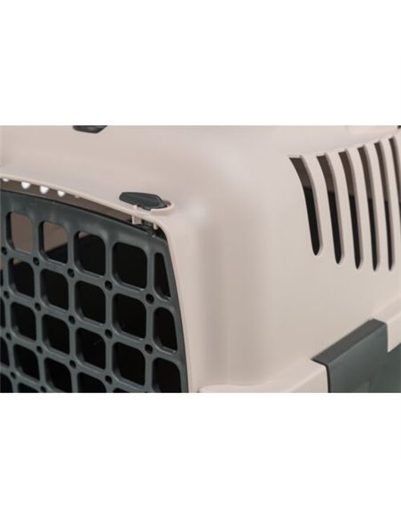 Cusca De Transport, Capri 2, XS-S: 37x34x55 cm, Pana la 8 kg, Gri/Roz Pal, 39828