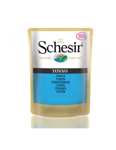Schesir Cat Plic 100 g, cu Ton