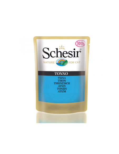 Schesir Cat Plic 100 g, cu Ton