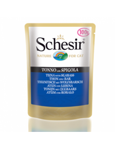 Schesir Cat Plic 100 g , cu Ton si Biban