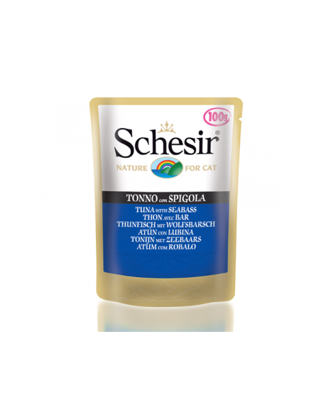 Schesir Cat Plic 100 g , cu Ton si Biban