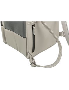 Rucsac Pentru Caini, CityStyle, 30x20x40 cm, Pana la 8 kg, Gri Deschis, 28832 2
