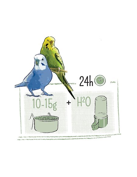 Hrana Pentru Perusi, Puur, Gourmet Mix De Seminte, 750 g, L654863