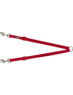 Lesa Dubla Premium, XS-S: 40-70 cm/10mm, Rosu, 2011803