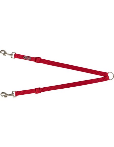 Lesa Dubla Premium, XS-S: 40-70 cm/10mm, Rosu, 2011803