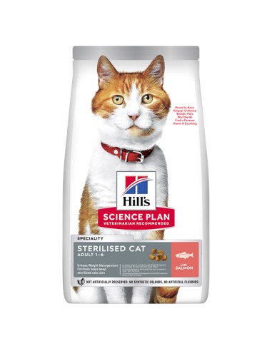 Hill's SP Feline Adult Sterilised Salmon 1.5 kg*