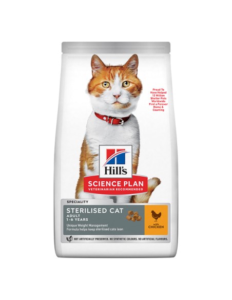 Hill's SP Feline Adult Sterilised Chicken 1.5 kg*