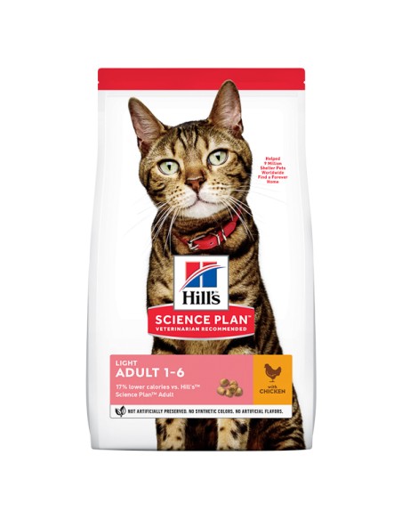 Hill's SP Feline Adult Light Chicken 1.5 kg*