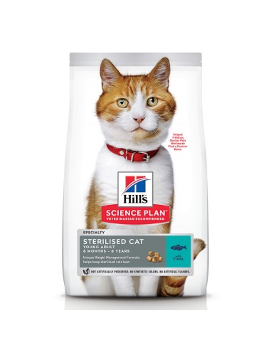 Hill's SP Feline Young Adult Sterilised Tuna...