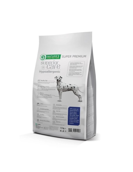 Natures Protection Superior Care, Hypoallergenic G F Adult Toate Rasele 2 x 1.5 kg