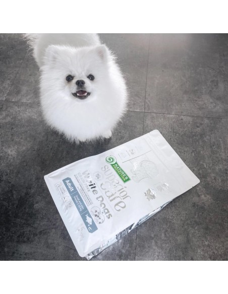 Natures Protection Superior Care, White Dogs Adult, Peste Alb, 2 x 1,5 Kg