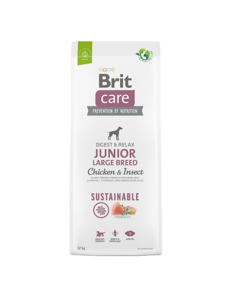 Brit Care Dog Sustainable Junior Large Breed 12 kg