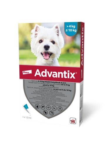 Advantix Spot On Caine, 4-10 kg, 1 pipeta