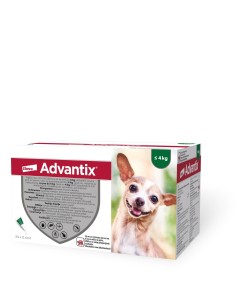 Advantix 40 (sub 4 kg) x 24 pipete