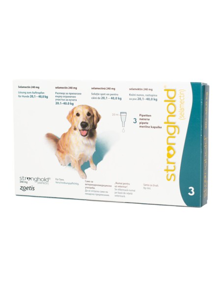 Stronghold 240 mg 20-40 kg x 1 pipeta