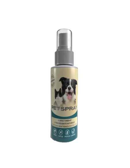 Spray antiparazitar extern, Pet Spray, 200 ml