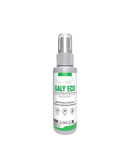 Spray antiparazitar extern pasari/gaini, Galy Eco 100 ml