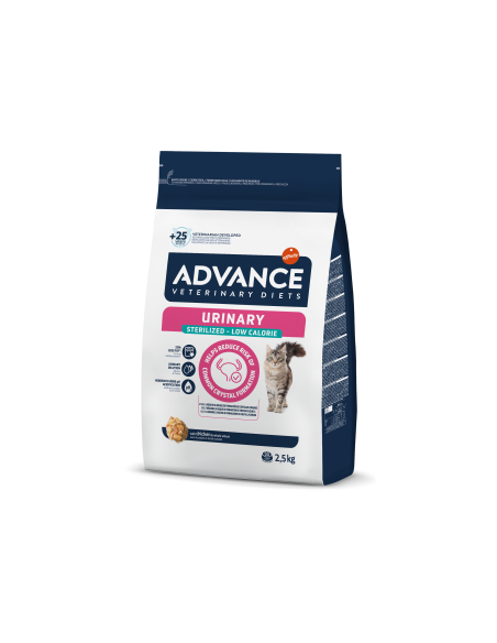 Advance Pisica Sterilised Urinary Low Calorie 2.5 kg