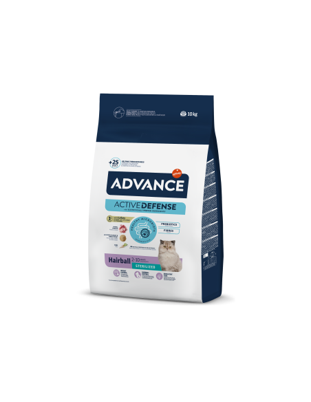Advance Pisica Adult Sterilizat Hairball 10 kg