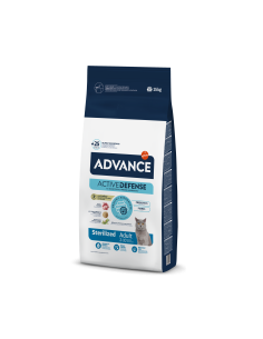 Advance Pisica Adult Sterilizat cu Curcan 15 kg