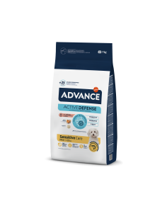 Advance Caine Mini Sensitive Somon Orez, 7 kg