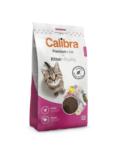 Calibra Cat Premium Line Kitten Poultry 10 kg