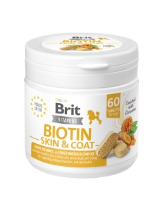 Brit Vitamins Biotin Skin & Coat Care 120 g (60 tbl)