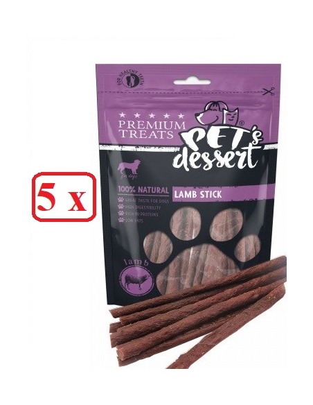 Pet's Desert Dog Soft Duck Strip 5 x 80 g