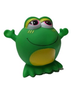 Jucarie Caini Broasca cu Sunet 10 cm