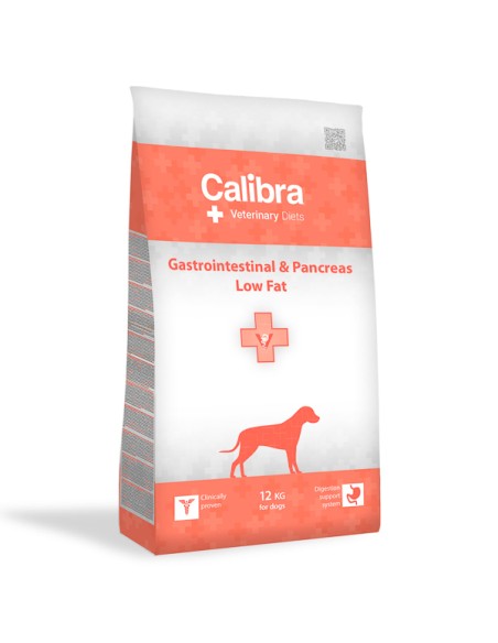 Calibra VD Dog Gastrointestinal and Pancreas Low Fat, 12 kg