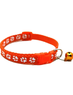 Zgarda ajustabila cu clopotel pentru caini sau pisici...