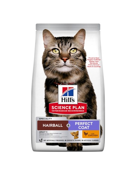 Hill’s SP Feline Adult Hairball & Perfect Coat 7 kg