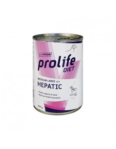 Prolife Dog Vet Hepatic, 12 x 400 g