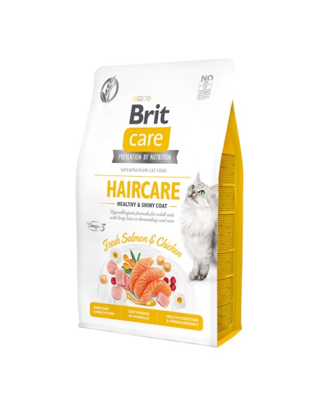 Brit Care Cat GF Haircare Healthy and Shiny Coat 2 x 2 kg