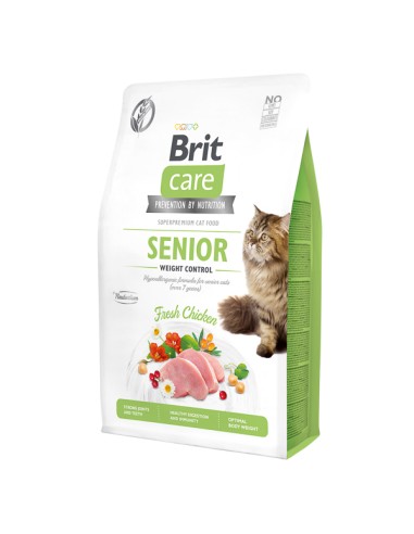 Brit Care cat GF Senior Weight Control 2 x 7 kg
