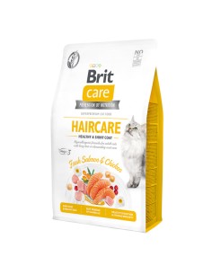 Brit Care Cat GF Haircare Healthy and Shiny Coat 2 x 7 kg