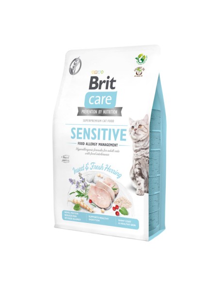Brit Care Cat GF Insect Food Allergy Management 2 x 7 kg