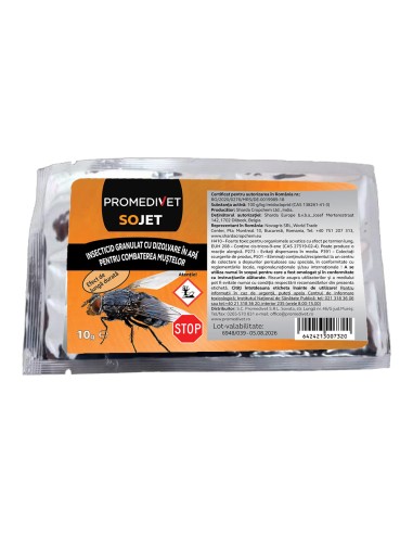 Insecticid Sojet impotriva mustelor 10 x 10 g