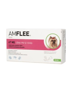 Amflee Spot On Caini, 2-10 kg, 1 pipeta
