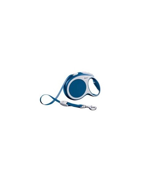 Lesa Flexi Coarda Vario M, 5 m/20 kg, Albastru