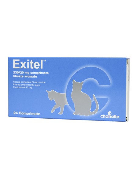 Exitel plus cat 20/230mg 1cp