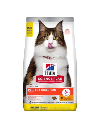 Hill's SP Feline Adult Perfect Digestion 3 kg*