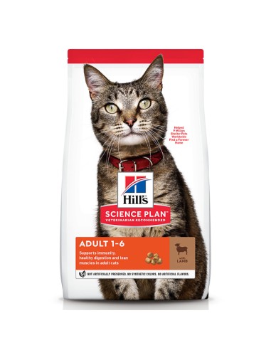 Hill's SP Feline Adult Lamb and Rice 3 kg