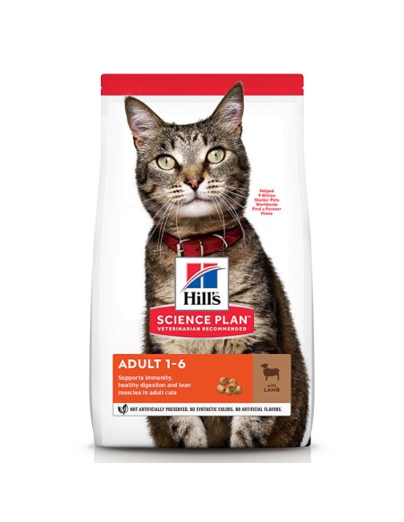 Hill's SP Feline Adult Lamb and Rice 3 kg