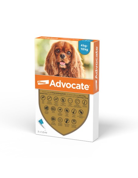 Advocate Dog 4-10 kg x 1 pipeta