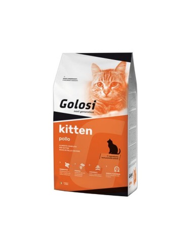 Hrana Premium Golosi Cat Kitten cu Pui si Orez,...