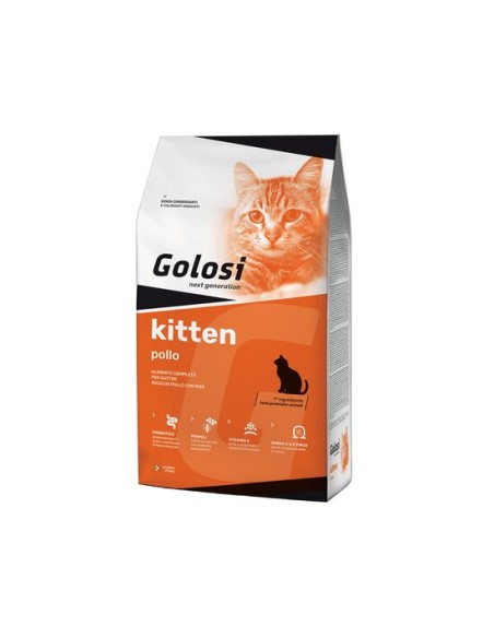 Hrana Premium Golosi Cat Kitten cu Pui si Orez, 20 kg