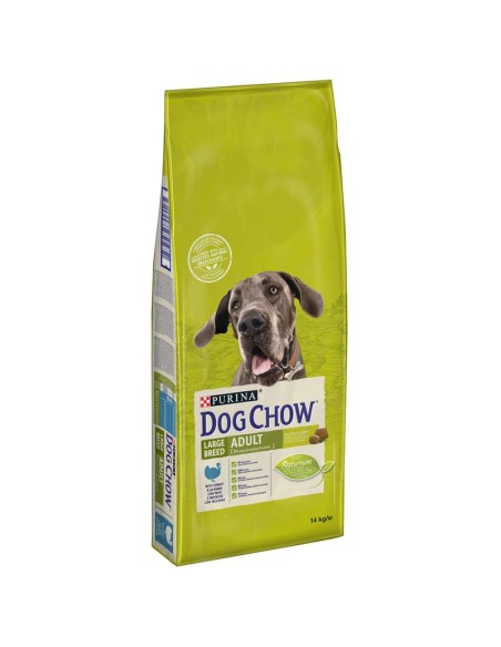 Purina Dog Chow Adult Talie Mare cu Curcan, 14 Kg